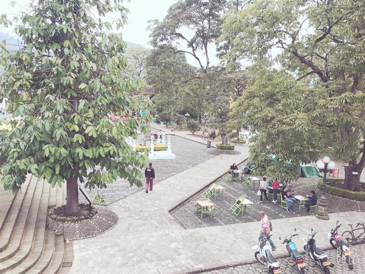 Hospedaje Casa Rosa Jardín Exteriör bild